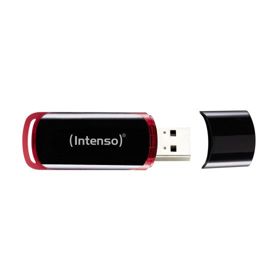 Intenso 8GB USB2.0 lecteur USB flash 8 Go USB Type-A 2.0 Noir, Rouge