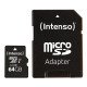 Intenso 3423490 mémoire flash 64 Go MicroSDXC UHS-I Classe 10