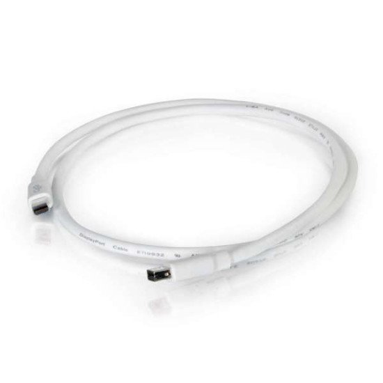 C2G 1.0m Mini DisplayPort M/M 1 m Blanc C2G 1.0m Mini DisplayPort M/M 1 m Blanc