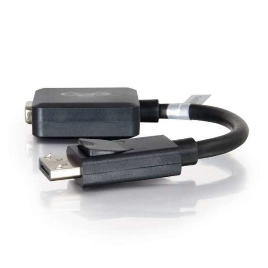 C2G 20cm DisplayPort M / VGA F 0,2 m VGA (D-Sub) Noir