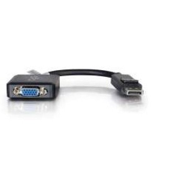 C2G 20cm DisplayPort M / VGA F 0,2 m VGA (D-Sub) Noir