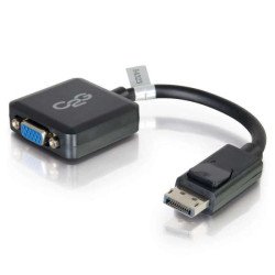 C2G 20cm DisplayPort M / VGA F 0,2 m VGA (D-Sub) Noir C2G 20cm DisplayPort M / VGA F 0,2 m VGA (D-Sub) Noir