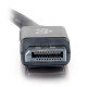 C2G 3m DisplayPort Cable with Latches 4K - 8K UHD M/M - Black Noir