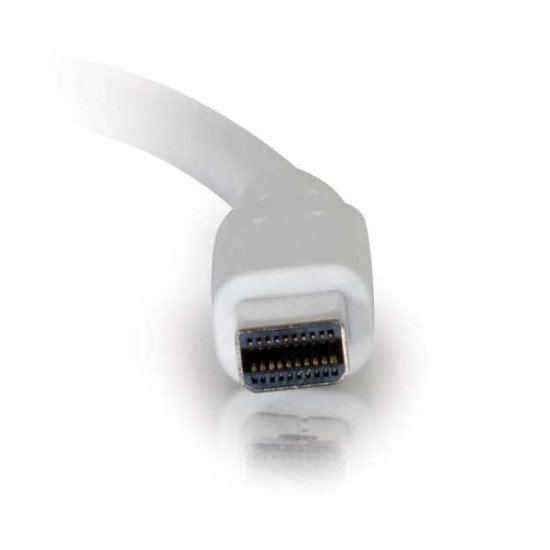 C2G 2.0m Mini DisplayPort M/F 2 m Blanc