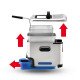 Tefal Oleoclean Pro Inox & Design FR8040 Unique 3,5 L 2300 W Noir, Acier inoxydable Tefal Oleoclean Pro Inox & Design FR8040 Unique 3,5 L 2300 W Noir, Acier inoxydable