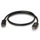 C2G 84325 câble DisplayPort 1 m Noir