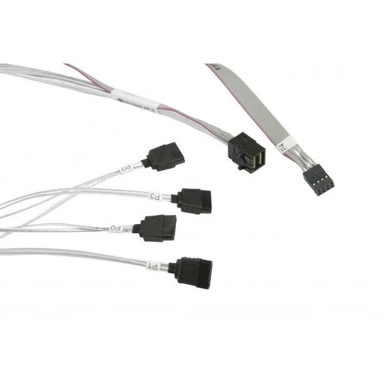 Supermicro CBL-SAST-0616 adaptateur et connecteur de câbles MiniSAS HD (SFF-8643) SATA Gris Supermicro CBL-SAST-0616 adaptateur et connecteur de câbles MiniSAS HD (SFF-8643) SATA Gris