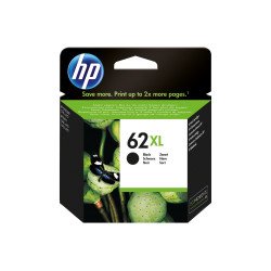 HP 62XL C2P05A Black Ink Cartridge cartouche d'encre Original Noir HP 62XL C2P05A Black Ink Cartridge cartouche d'encre Original Noir