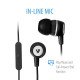 V7 Écouteurs stéréo avec microphone intégré Noir V7 Écouteurs stéréo avec microphone intégré Noir