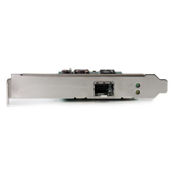 StarTech.com Carte réseau PCI Express à 1 port fibre optique Gigabit Ethernet avec SFP ouvert - Adaptateur NIC PCIe SFP