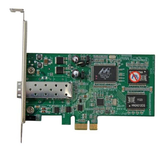StarTech.com Carte réseau PCI Express à 1 port fibre optique Gigabit Ethernet avec SFP ouvert - Adaptateur NIC PCIe SFP