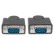 Manhattan Câble VGA pour écran, 1,8 m, HD15 mâle/mâle, spécification SVGA supérieure, entièrement compatible VGA, blindage intégral, noir, garantie à vie, équivalent à MXT101MM