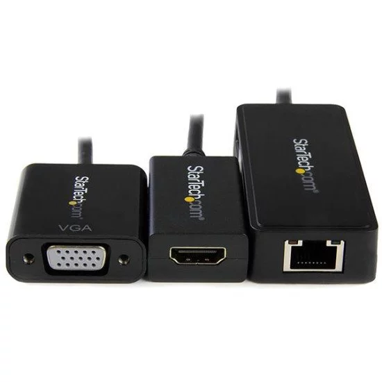 StarTech.com Kit d'adaptateurs 3-en-1 pour Microsoft Surface Pro 4 / Pro 3 / Surface 3 StarTech.com Kit d'adaptateurs 3-en-1 pour Microsoft Surface Pro 4 / Pro 3 / Surface 3