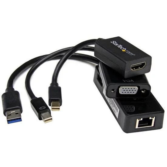 StarTech.com Kit d'adaptateurs 3-en-1 pour Microsoft Surface Pro 4 / Pro 3 / Surface 3 StarTech.com Kit d'adaptateurs 3-en-1 pour Microsoft Surface Pro 4 / Pro 3 / Surface 3