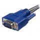 StarTech.com Câble KVM ultrafin 2 en 1 USB VGA - 3 m