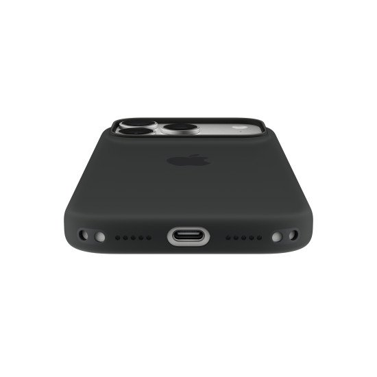 Apple Coque en silicone avec MagSafe pour iPhone 18 Pro - Noir