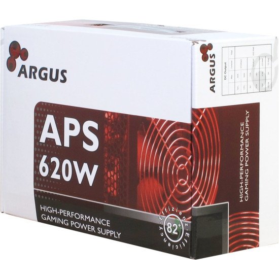 Inter-Tech Argus APS Alimentation 620 W 20+4 pin ATX ATX Noir