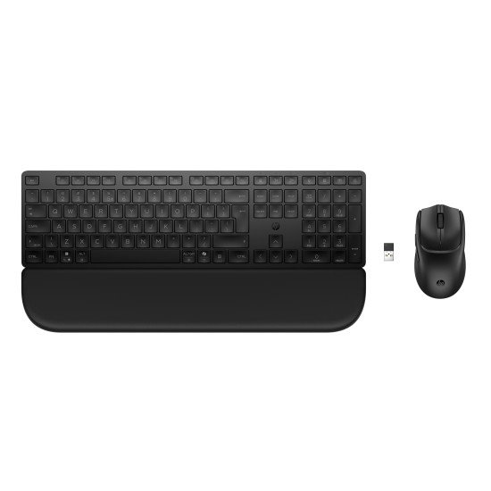 HP MultiDvcDuMdMSEKBCombowPR585C BE clavier Souris incluse Noir