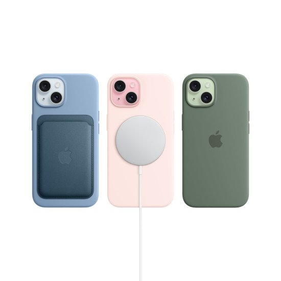 Apple iPhone 15 15,5 cm (6.1") Double SIM iOS 17 5G USB Type-C 128 Go Jaune