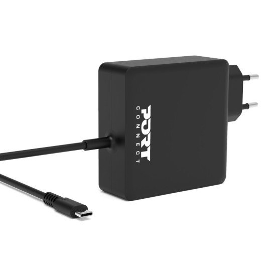 Port Designs 900097B-EU chargeur d'appareils mobiles Smartphone, Tablette Noir Secteur Charge rapide Intérieure Port Designs 900097B-EU chargeur d'appareils mobiles Smartphone, Tablette Noir Secteur Charge rapide Intérieure