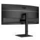 AOC E4 CU34E4CV écran PC 86,4 cm (34") 3440 x 1440 pixels UltraWide Quad HD LCD Noir