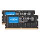 Crucial CT2K24G64C52CS5 module de mémoire 48 Go 2 x 24 Go DDR5 6400 MT/s Crucial CT2K24G64C52CS5 module de mémoire 48 Go 2 x 24 Go DDR5 6400 MT/s
