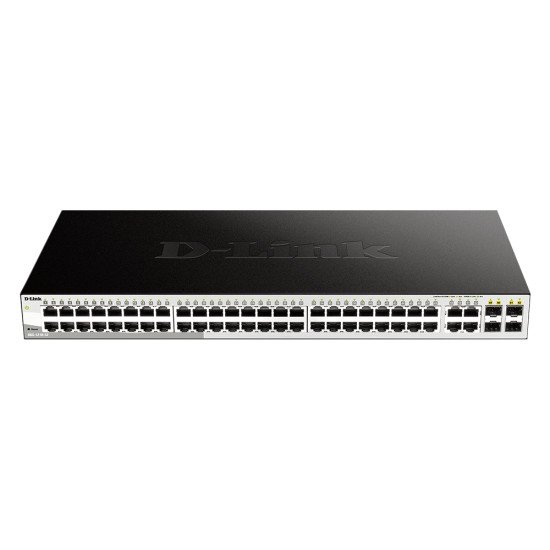 D-Link DGS-1210-52 Géré L2 Gigabit Ethernet (10/100/1000) 1U Noir D-Link DGS-1210-52 Géré L2 Gigabit Ethernet (10/100/1000) 1U Noir