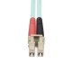 StarTech.com Câble à Fibre Optique Multimode LC/UPC vers LC/UPC OM4, Fibre LOMMF/VCSEL Zipcord 50/125µm, Réseaux 100G, Faible Perte d'Insertion, Cordon de Raccordement Fibre LSZH, 20m