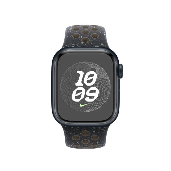 Apple MUUP3ZM/A accessoire intelligent à porter sur soi Bande Noir Aluminium, Fluoroélastomère Apple MUUP3ZM/A accessoire intelligent à porter sur soi Bande Noir Aluminium, Fluoroélastomère