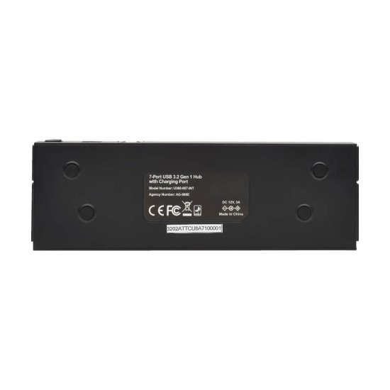 Tripp Lite U360-007-INT hub & concentrateur USB 3.2 Gen 1 (3.1 Gen 1) Mini-B 5000 Mbit/s Noir