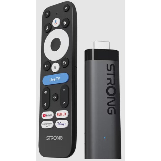 Strong LEAP NOVA connecteur de télévision intelligent HDMI 4K Ultra HD Android Noir