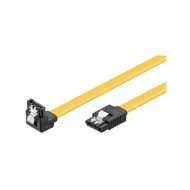 Goobay TAKSATA030DR câble SATA 0,3 m SATA 7-pin Noir, Jaune Goobay TAKSATA030DR câble SATA 0,3 m SATA 7-pin Noir, Jaune