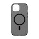PanzerGlass CARE™ by ® Smokey Case w. Black MagSafe iPhone 15 coque de protection pour téléphones portables Housse Noir