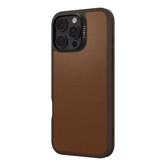 CYRILL Kajuk Mag coque de protection pour téléphones portables 16 cm (6.3") Housse Marron CYRILL Kajuk Mag coque de protection pour téléphones portables 16 cm (6.3") Housse Marron
