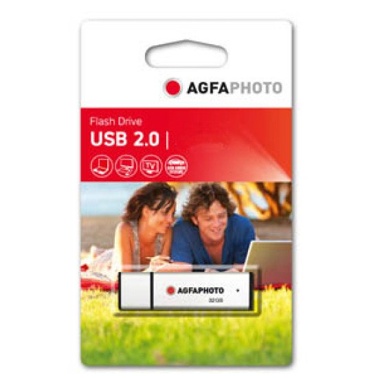 AgfaPhoto 10513 lecteur USB flash 16 Go USB Type-A 2.0 Blanc