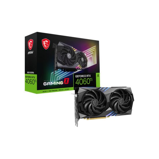 MSI GeForce RTX 4060 Ti GAMING X 8G NVIDIA 8 Go GDDR6