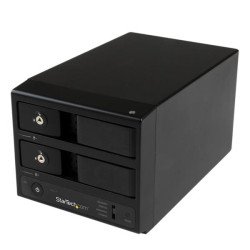 StarTech.com Boîtier USB 3.0 / eSATA sans tiroir pour 2 disques durs SATA III 3,5 StarTech.com Boîtier USB 3.0 / eSATA sans tiroir pour 2 disques durs SATA III 3,5