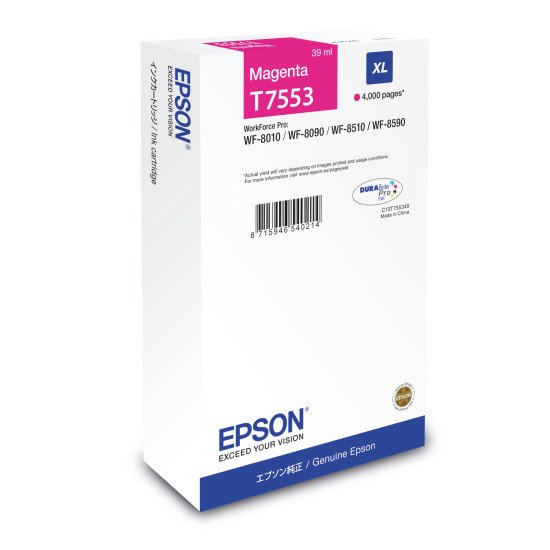 Epson C13T755340 Encre Magenta XL