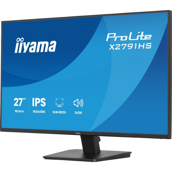 iiyama ProLite X2791HS-B1 écran PC 68,6 cm (27") 1920 x 1080 pixels Full HD LED Noir