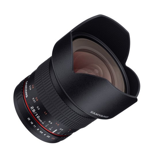 Samyang 10mm F2.8 ED AS NCS CS Sony E MILC/SLR Objectif super large Noir