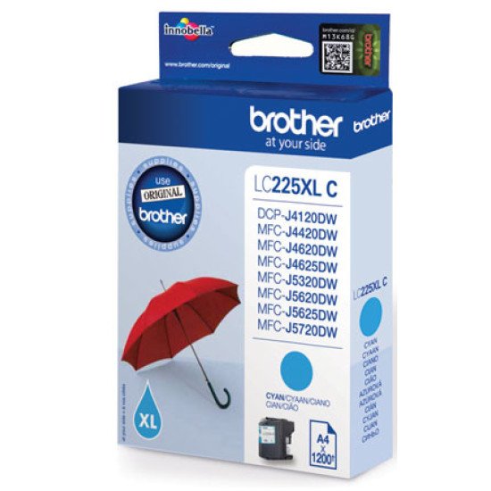 Brother LC-225XLC cartouche encre /  Cyan