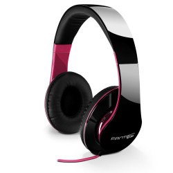Fantec SHP-250AJ Casque Avec fil Arceau Musique Noir, Rose Fantec SHP-250AJ Casque Avec fil Arceau Musique Noir, Rose