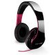 Fantec SHP-250AJ Casque Avec fil Arceau Musique Noir, Rose