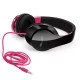 Fantec SHP-250AJ Casque Avec fil Arceau Musique Noir, Rose Fantec SHP-250AJ Casque Avec fil Arceau Musique Noir, Rose