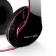 Fantec SHP-250AJ Casque Avec fil Arceau Musique Noir, Rose