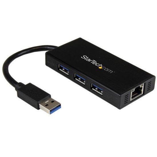 StarTech.com ST7300USBME Hub USB 3.0 portable à 3 ports