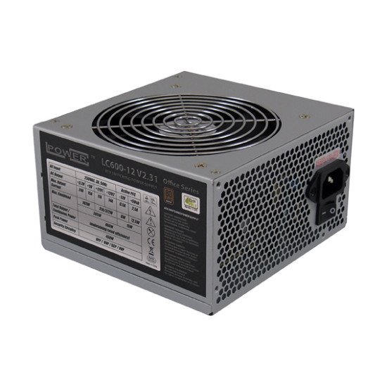 LC-Power LC600-12 V2.31 Alimentation 400 W 20+4 pin ATX ATX Gris