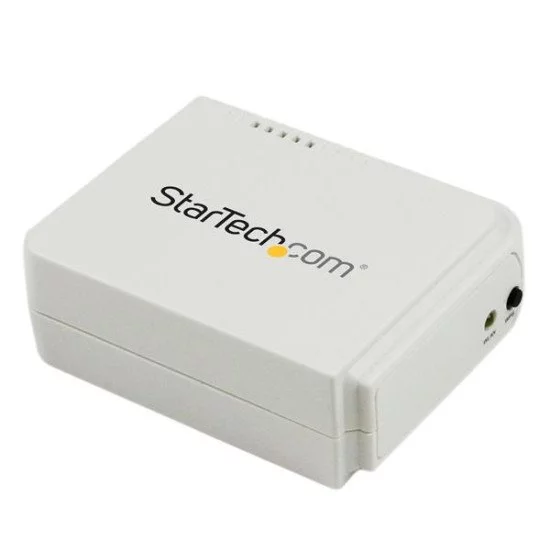 StarTech.com Serveur d'impression USB 2.0 sans fil N avec port Ethernet 10/100 Mb/s - 802.11 b/g/n StarTech.com Serveur d'impression USB 2.0 sans fil N avec port Ethernet 10/100 Mb/s - 802.11 b/g/n