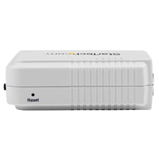 StarTech.com Serveur d'impression USB 2.0 sans fil N avec port Ethernet 10/100 Mb/s - 802.11 b/g/n