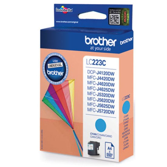 Brother LC-223CBP cartouche d'encre Original Cyan 1 pièce(s)